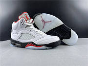 Jordan 5 Retro Fire Red Silver Tongue DA1911-102 - 4