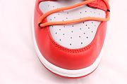 Off-White x Nike Dunk Low red CT0856-600 - 6