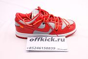 Off-White x Nike Dunk Low red CT0856-600 - 3