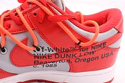 Off-White x Nike Dunk Low red CT0856-600 - 2