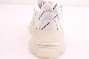 Balenciaga Triple S Clear Sole All White Logo  524039W09E12021 - 6