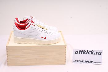  KITH x Nike Air Force 1 Low White Red CU2980-193