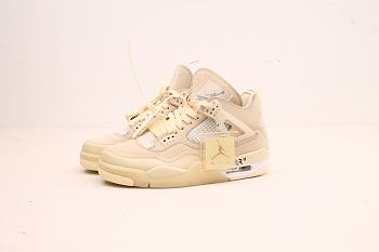 Air Jordan 4 “Sail”x Off-White CV9388-100
