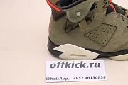 Travis Scott x Air Jordan 6 Retro Olive CN1084-200 - 4