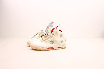 Air Jordan 5 x Off White Cream CT8480-002