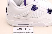 Air Jordan 4 “Pure Money”Purple 408452-115 - 5