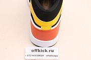 Air Jordan 1 Mid Black Amarillo Orange 852542-087  - 2