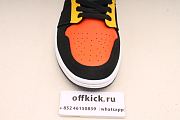 Air Jordan 1 Mid Black Amarillo Orange 852542-087  - 3