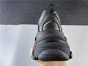 Balenciaga Triple S Allover Logo Black Green  536737W2FA11070 - 2