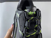 Balenciaga Triple S Allover Logo Black Green  536737W2FA11070 - 3