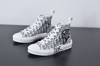 Dior X Stussy B23 Oblique High Top Sneaker 