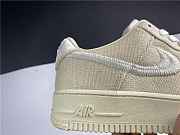 Stussy x Nike Air Force 1 Low “Fossil Stone” CZ9084-200 - 2