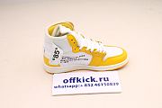 Off‑White x Air Jordan 1 Retro High OG 'Canary Yellow' AQ0818-149 - 6