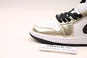 Air Jordan 1 Mid Metallic Gold Black White DC1419-700 - 4