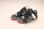 OFF-WHITE x Air Jordan 4 “Bred” CV9388-001 - 1