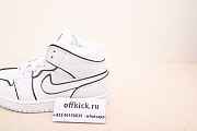 Air Jordan 1 Mid Iridescent Reflective White (W) CK6587-100 - 6