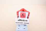 Air Jordan 1 Mid Half Blue Polka Dot Swoosh (GS) 555112-400 - 2
