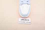 Air Jordan 1 Mid Half Blue Polka Dot Swoosh (GS) 555112-400 - 4