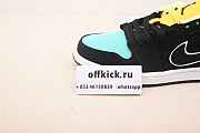 Air Jordan 1 Low Black Aurora Green Laser Orange CK3022013 - 4