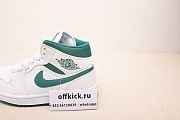 Air Jordan 1 Mid White Mystic Green CD6759103 - 5