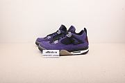 Air Jordan 4 Retro Travis Scott Purple 766296 LN4 - 1