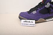 Air Jordan 4 Retro Travis Scott Purple 766296 LN4 - 3