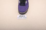 Air Jordan 4 Retro Travis Scott Purple 766296 LN4 - 2