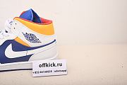 Air Jordan 1 Mid Royal Blue Laser Orange 554724131 - 3