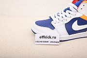 Air Jordan 1 Mid Royal Blue Laser Orange 554724131 - 2