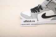 Air Jordan 1 Mid Light Smoke Grey (GS) 554725092 - 4