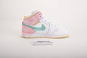 Nike Jordan 1 Mid Paint Drip (GS) DD1666-100 - 4