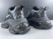 Balenciaga Triple S Allover Logo Black  536737 W2FA1 1090 - 4
