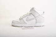 Nike Dunk High Retro White Vast Grey (2021) DD1399-100 - 5