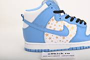 Nike Dunk High Pro SB Supreme Blue Stars 307385-141 - 2