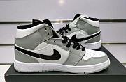 Nike Air Jordan 1 Mid Light Smoke Grey  554724-092 - 4