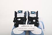 Air Jordan 1 Retro High University Blue Black 555088-134 - 6