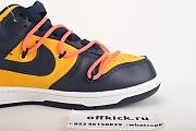 Nike Dunk Low Off-White University Gold Midnight Navy CT0856-700 - 5