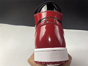 Air Jordan 1 High OG Bred Patent 555088-063 - 6