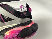 Balenciaga WOMEN'S TRACK LED SNEAKER IN GREYPINKBLACK 555032W3AD31252 - 5