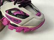 Balenciaga WOMEN'S TRACK LED SNEAKER IN GREYPINKBLACK 555032W3AD31252 - 2