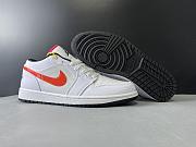 Nike Air Jordan 1 Low White Multi-Color CW7009-100 - 4