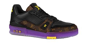 Louis Vuitton Trainer Monogram Purple 1A8WJI
