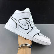 Air Jordan 1 Mid Iridescent Reflective White (W) CK6587100 - 4