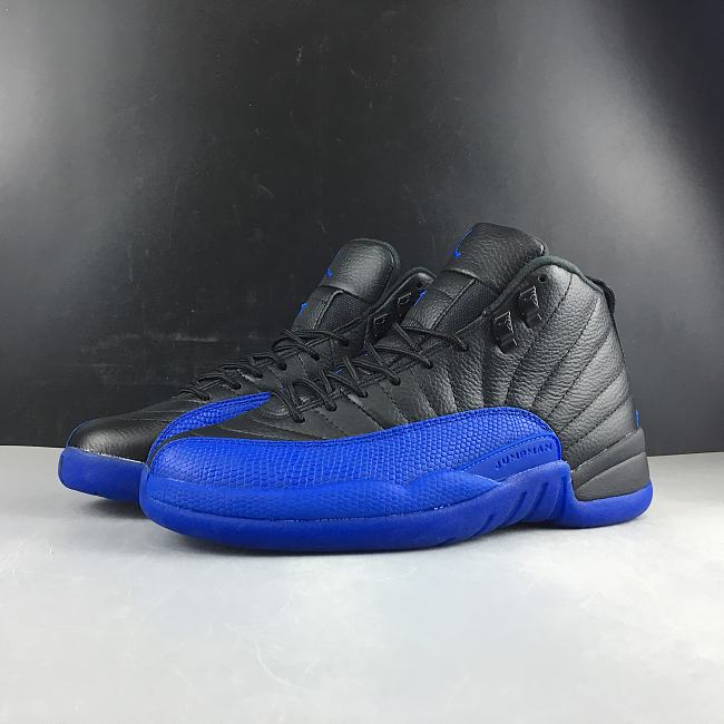 Nike Air Jordan 12 Retro Black Game Royal 130690-014 - 1