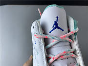 Nike Air Jordan 13 Retro White Soar Green Pink (GS) 439358-100 - 6