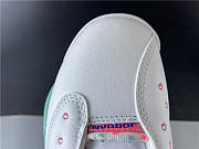 Nike Air Jordan 13 Retro White Soar Green Pink (GS) 439358-100 - 4