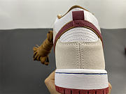 Nike SB Dunk High Sail Bright Crimson CV9499-100 - 6