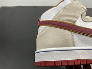 Nike SB Dunk High Sail Bright Crimson CV9499-100 - 3