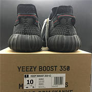 Adidas Yeezy Boost 350 V2 Black (Kids) (Non-Reflective) FU9013 - 4
