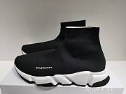 Balenciaga Speed Trainer Black White (W)  477289-W05G0-1000 - 1